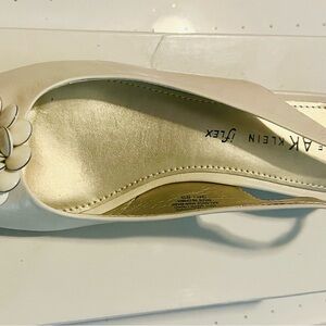 Calvin Klein Women's Cream Slingback Shoes